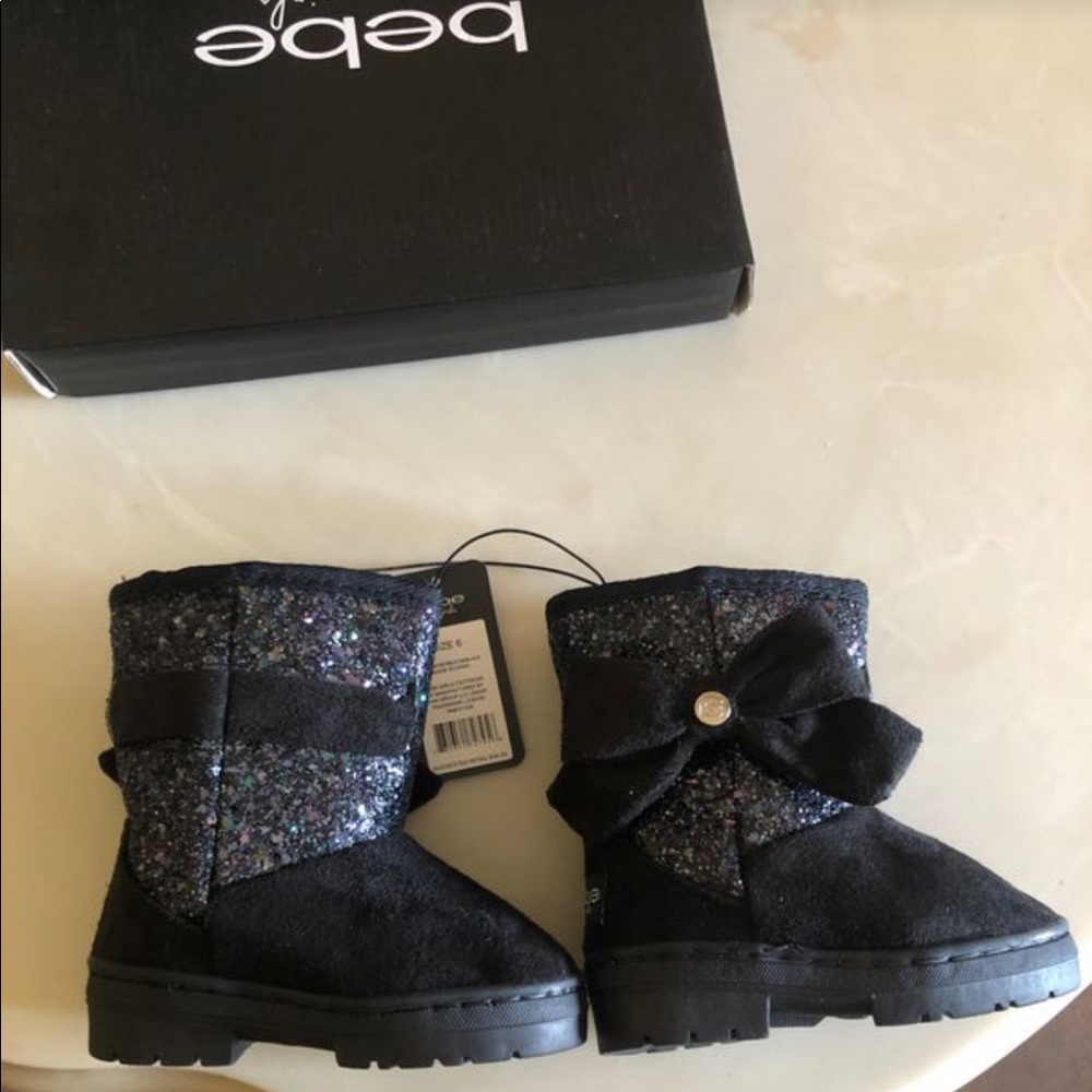 Bebe toddler bootie size 6